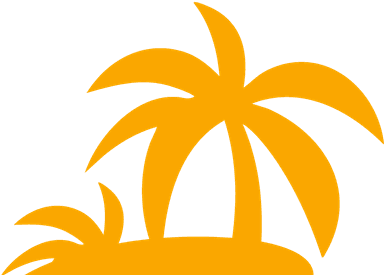 Decorative palm tree